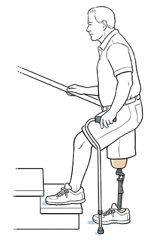 Using a Cane with Your Prosthesis